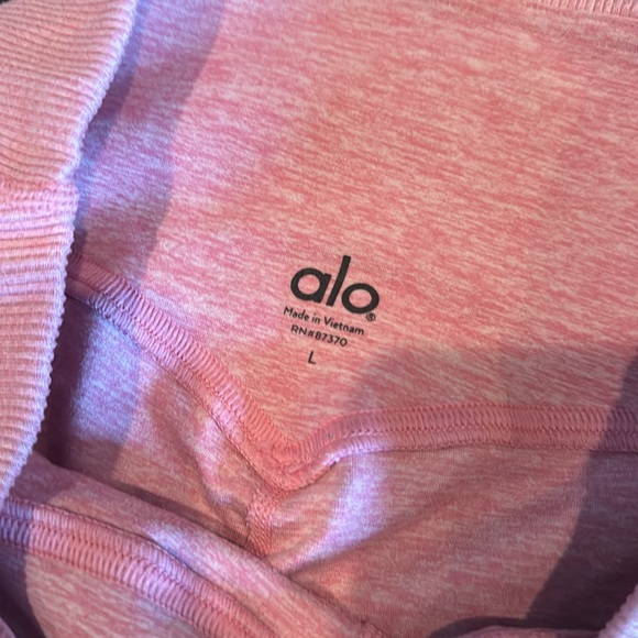 High Waist Alosoft Lounge Legging AloYoga - Picture 3 of 5